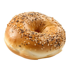 Wall Mural - bagel isolated on a transparent background