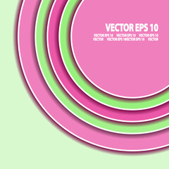 Poster - Colorful banner Illustration for your design.