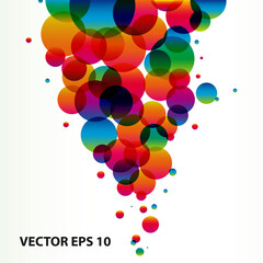 Poster - Abstract colorful background. Vector. Illustration for your design.