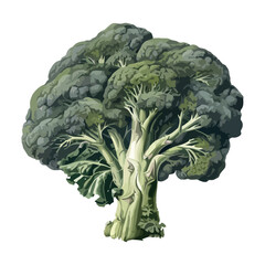 Poster - Fresh broccoli for a healthy meal