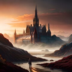 Wall Mural - Amazing Fantasy World very Cool