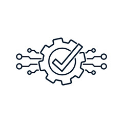 Poster - The concept of updating technical capabilities. vector icon isolated on white background.
