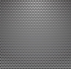 Vector Metal Grill Seamless Pattern. Metallic background.