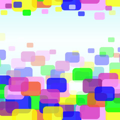 Sticker - Abstract colorful background. Vector. Illustration for your design