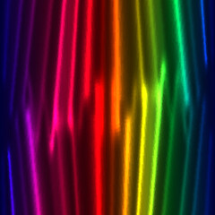 Poster - Rainbow curtain background