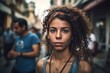 © MiraCle72 - Young Cuban woman on street of  Havana, Cuba, created with generative AI