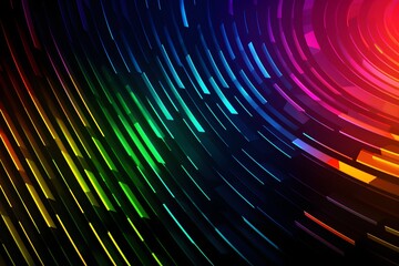 Wall Mural - Rainbow futuristic modern background, colorful gradient wallpaper