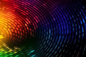 Wall Mural - Rainbow futuristic modern background, colorful gradient wallpaper