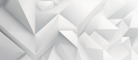 white abstract background with geometrical patterns