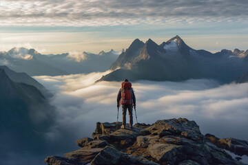 landscape in the mountains