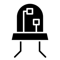 Poster - Vector Design Diode Icon Style