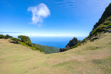 Sticker - beautiful landscape in Madeira island on a sunny day