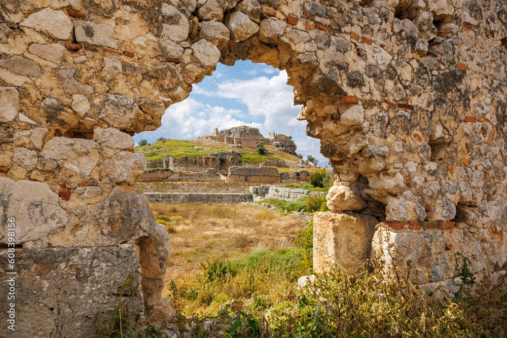 Tlos, Muğla: A Stroll Through History in Turkey Stock Photo | Adobe Stock