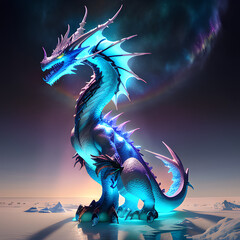 Naklejka na meble magical fantasy dragon