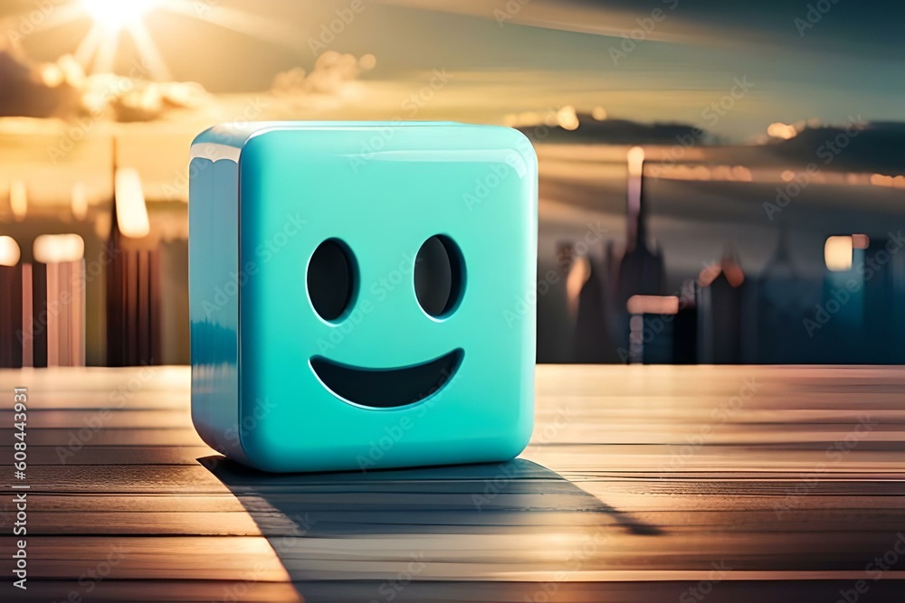 beautiful face smailey emoji Stock Illustration | Adobe Stock