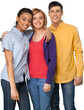 © BillionPhotos.com - Groupe beautiful happy smiling teenager students