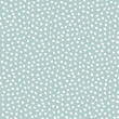 Seamless background with random elements. Abstract light blue and white ornament. Dotted abstract pattern