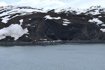 Wall Mural - snow covered mountains