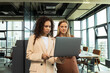 © Atlas - Young people working in office, coworking and office concept