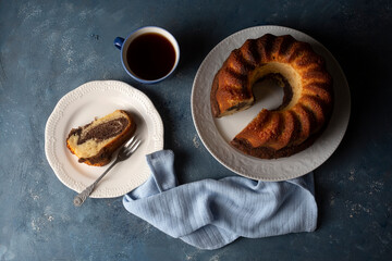 Wall Mural - A deliciously looking cocoa cake