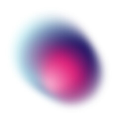Poster - Abstract blurry gradient color overlay