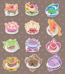 Sticker - cake stickers