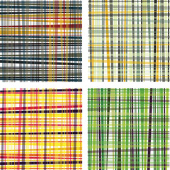 Poster - nice set of retro coloured striped backgrounds
