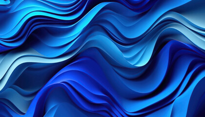 Wall Mural - abstract vector blue background