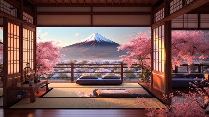 Beautiful Japan Style View