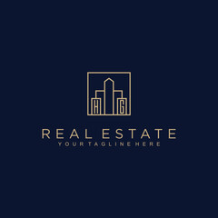 HG initials Real estate vector logo design Real estate logo  Property logo  Home logo 