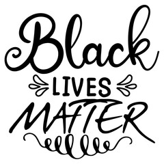 Wall Mural - Black Lives Matter -T shirt design vector