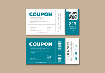 Poster - Free vector sales concept with coupon