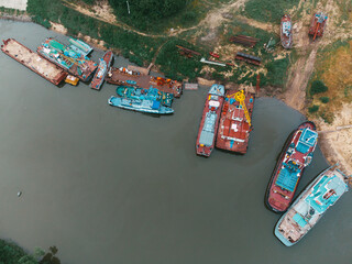 Wall Mural - aerial view