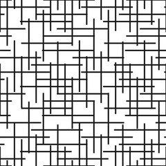 Vertical and horizontal lines abstract geometric seamless pattern