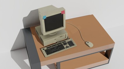 Poster - typewriter with paper