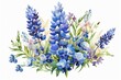 bluebonnet bouquet of flowers 