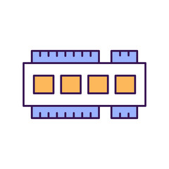 Chip Vector Icon

