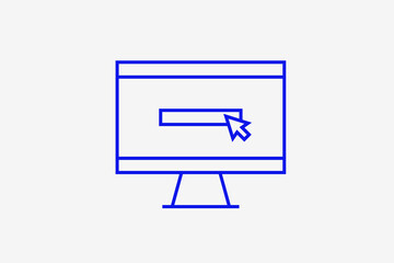 website illustration in flat style design, vector icon.