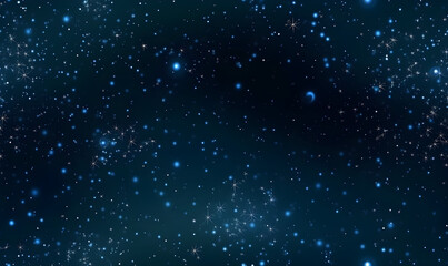 sky with stars background, created using generative ai