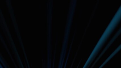 Poster - neon laser blue light ray. disco music abstract background animation