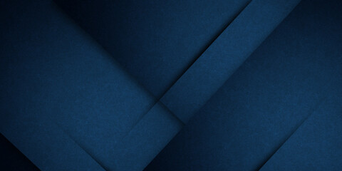 Leinwandbilder - Modern blue background banner. Abstract graphic design Banner Pattern background template