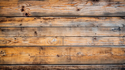 Wall Mural - Old wooden planks aged, texture, background, high quality, nice grain. Generative AI