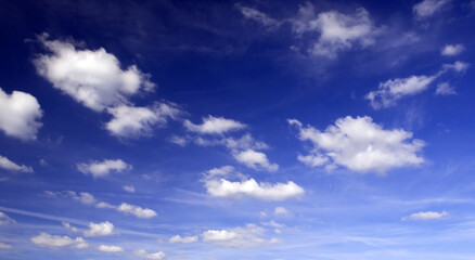 Canvas Print - Cloudy sky (Background, wallpaper)