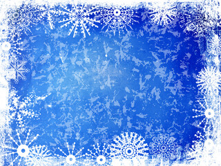 Wall Mural - Winter style grunge background