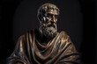 Augustine of Hippo, Saint Augustine, philosopher and theologian. Generative AI.
