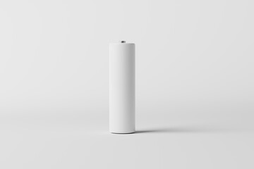 Sticker - blank AA battery mockup