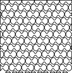 Wall Mural - Rounded shapes are repeated, forming a texture.