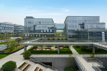 Leinwandbilder - Office Building in Science and Technology Industrial Park