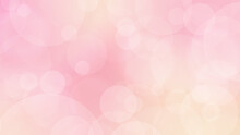 Abstract Pink Background With Bokeh