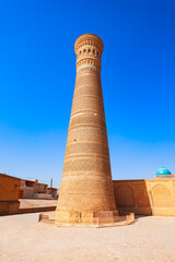 Wall Mural - Kalyan Minaret in Bukhara city, Uzbekistan